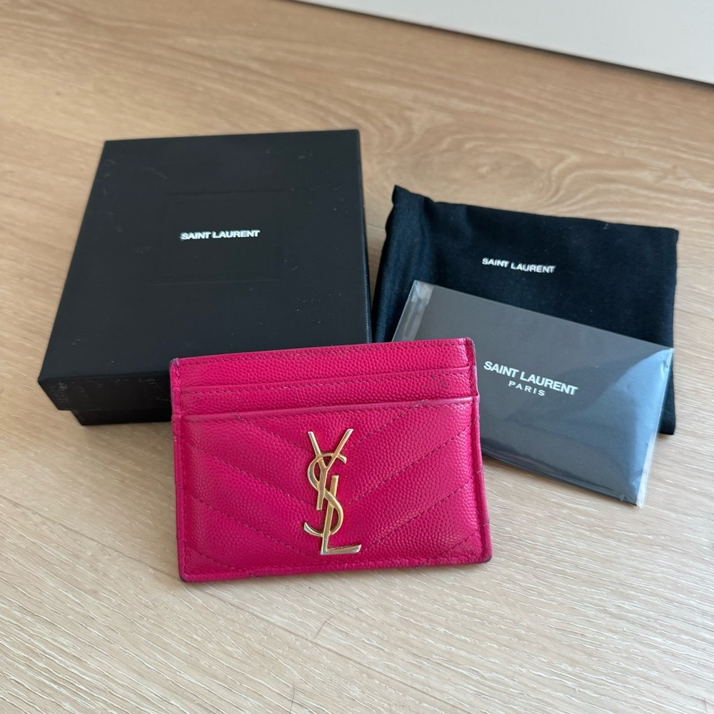 YSL Saint Laurent Credit Card Holder